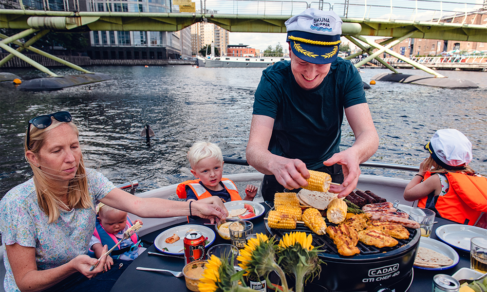 BBQ Boats are restricted to West India North Dock