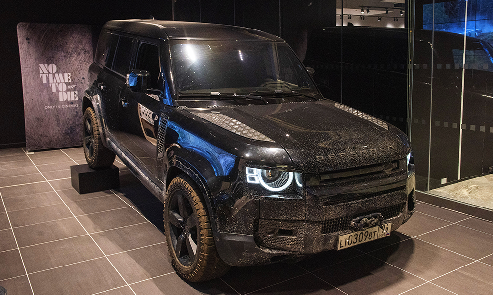 The Defender used in the latest James Bond film