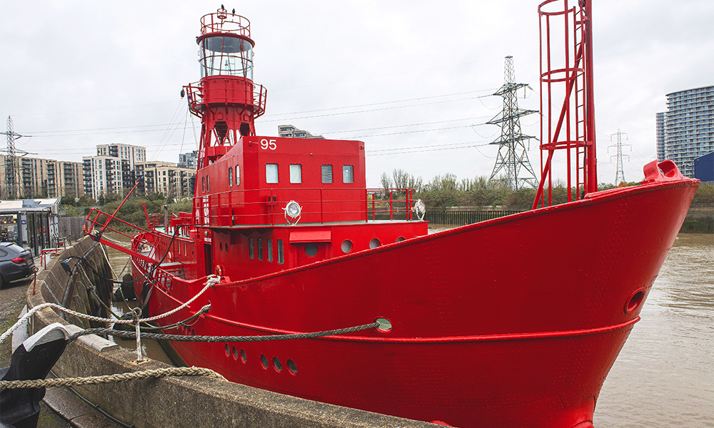 Lightship95 at Trinity Buoy Wharf