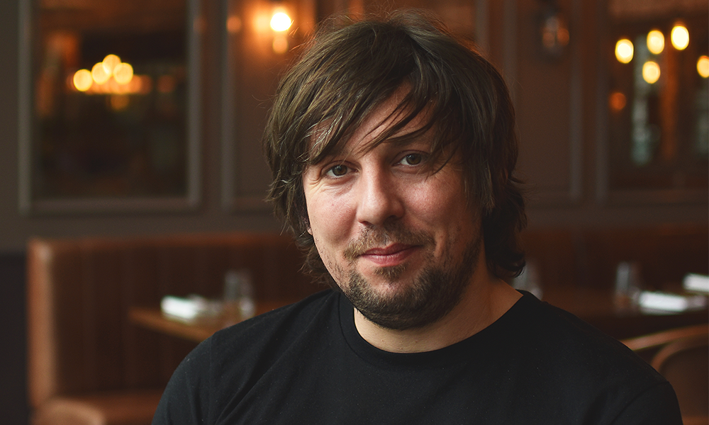 The Pearson Room's head chef James Goodchild