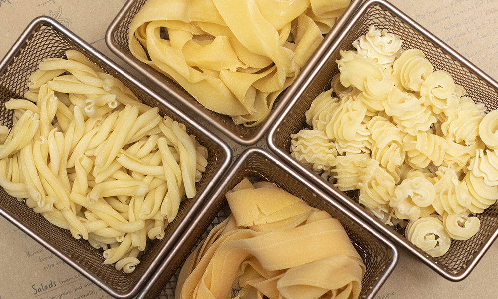 Emilia's makes pasta fresh every day