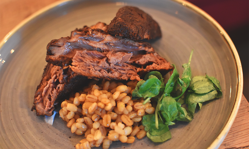 Lamb neck with freekeh at Humble Grape (£13.50)