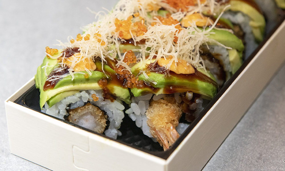 All of the brand's sushi is made fresh, never chilled 