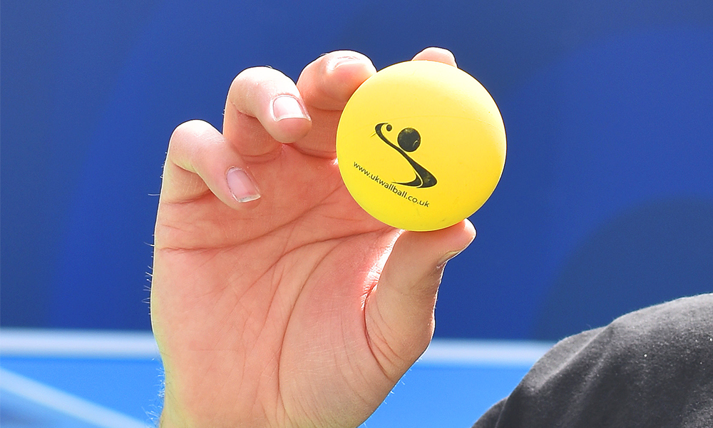 A vending machine will sell balls on site or players can bring their own