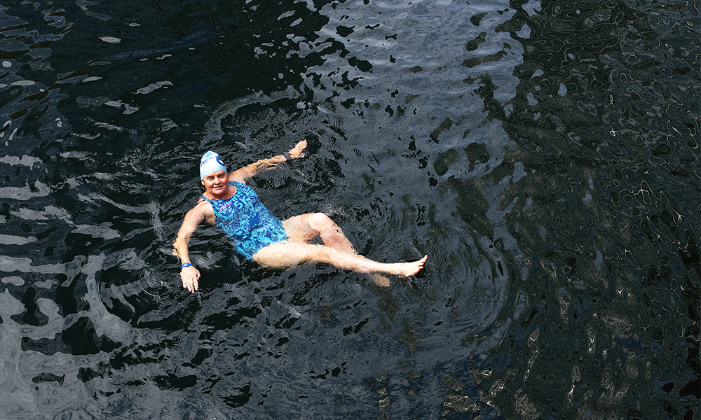 Middle Dock is eight metres deep in places