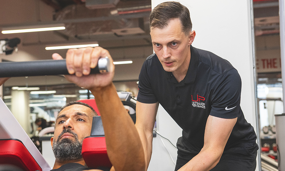 Trainers work one-to-one at Ultimate Performance