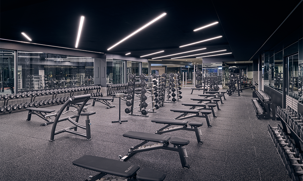 Third Space Canary Wharf has received some recent upgrades including to its free weights area