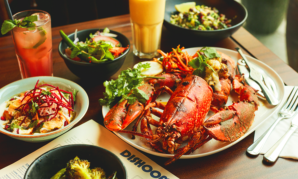 Malai Lobster, £7.50 per 100g at Dishoom Canary Wharf