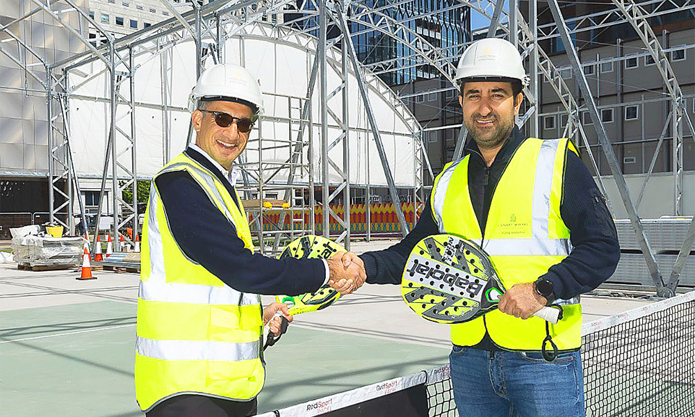 Padel Tennis at Padium - Canary Wharf