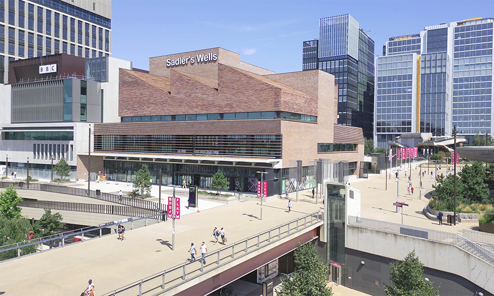 Image shows image of Sadler's Wells East in Stratford