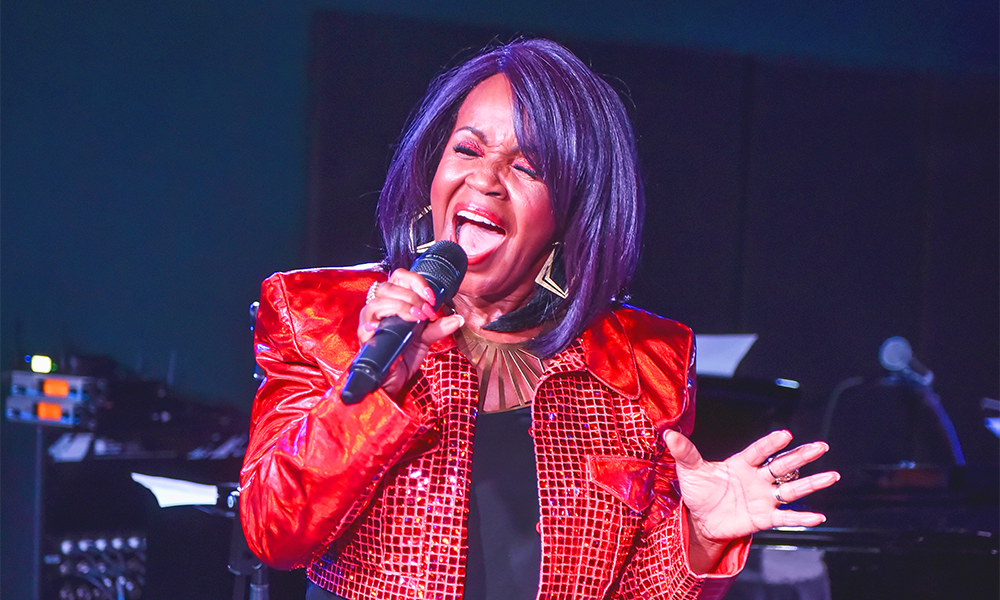 PP Arnold on stage at the Boisdale Music Awards