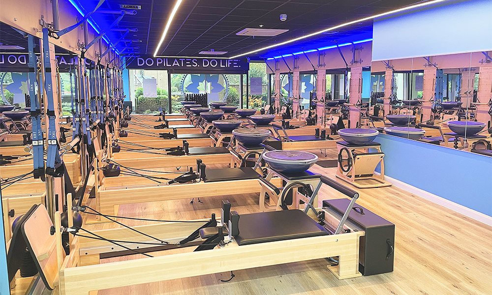 Club Pilates' Wapping studio can host classes for up to 12 participants and boasts a wealth of equipment for people to use