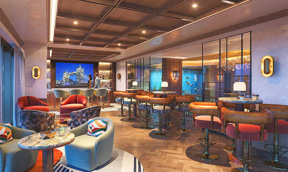 The Mauretania Lounge will open alongside Jade Wharf