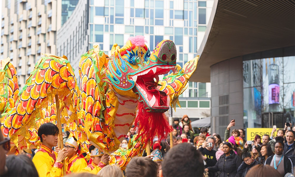 Lunar New Year celebrations will come to Greenwich Peninsula on February 1, 2025