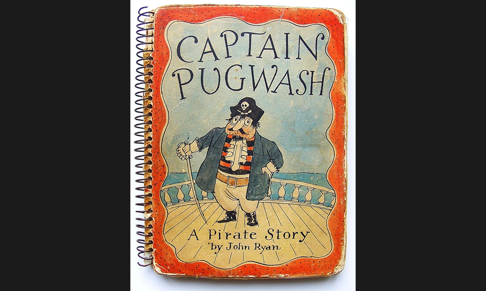 John Ryan’s cartoon Captain Pugwash first appeared in print in 1957 after 12 rejections - image by 
Isabel Ryan / Estate of John Ryan