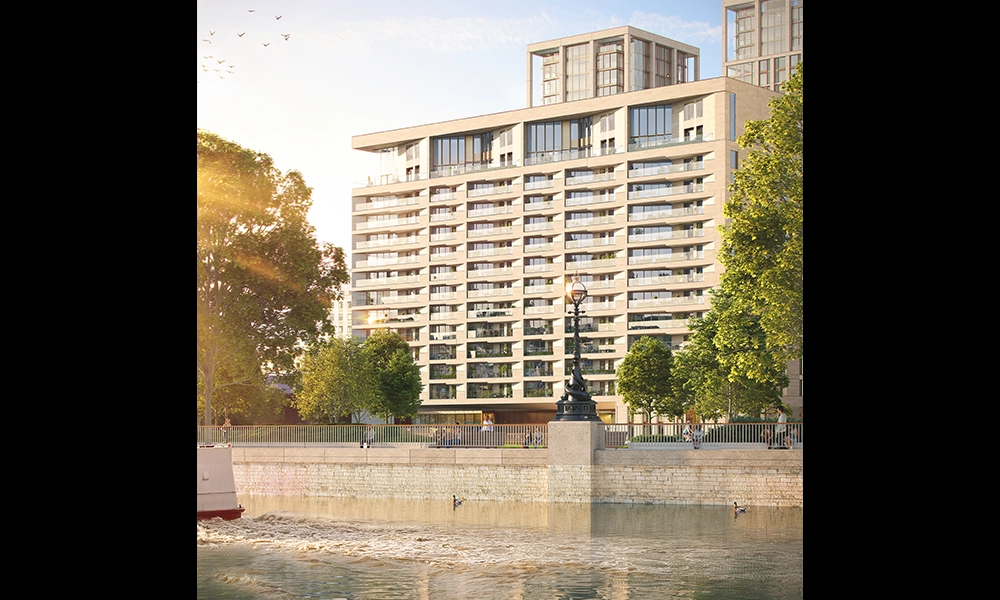 An artist's impression of Seven, the final phase of Southbank Place - image by Braeburn Estates