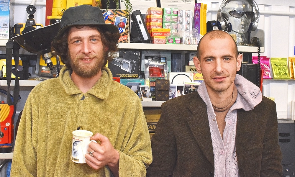 Owners of The Shop in Deptford, Joshua Harvey, left, and Kane Dobrin - image by Jon Massey