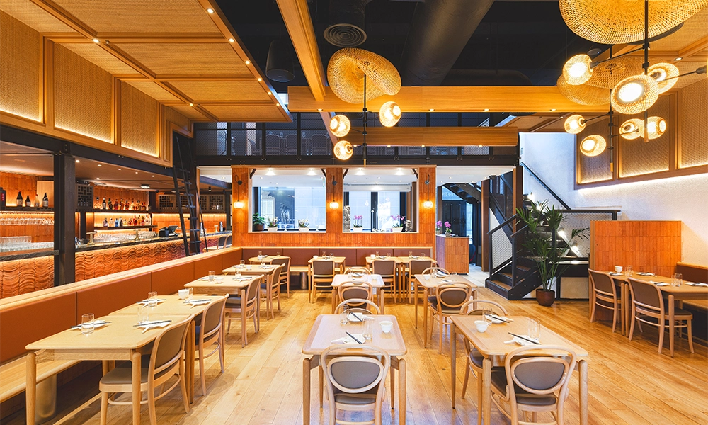 Din Tai Fung has opened its doors at Crossrail Place - image by Rebecca Hope