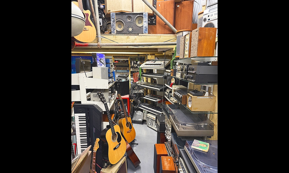 The Shop sells hi-fi equipment, cameras, records, guitars, effects, film, digital accessories and more - image Jon Massey