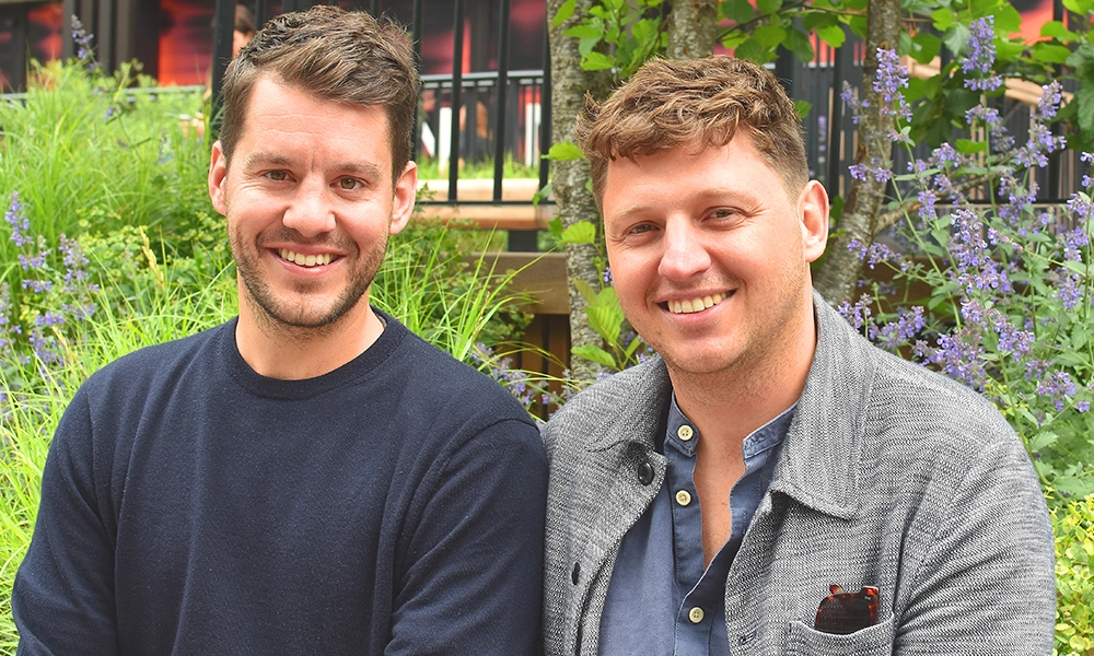Brother Marcus co-founders Alex Large, left, and Tasos Gaitanos - image by Jon Massey