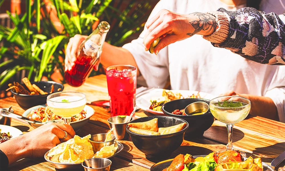 Dishoom has plenty of options for group bookings - image by Canary Wharf Group
