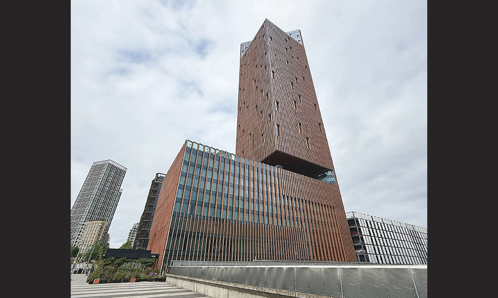 The restaurant is located on the seventh floor of the hotel - image by Jon Massey
