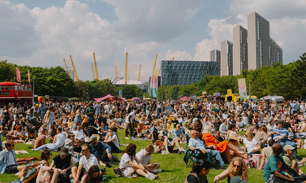 The event will take place across Peninsula Square, Central Park and Design District - image by Kris Huphreys Photography