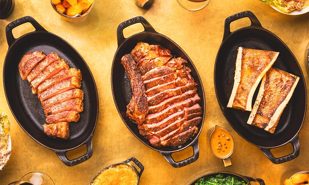 Hawksmoor offers plenty of options for groups to share, especially in its private dining room
