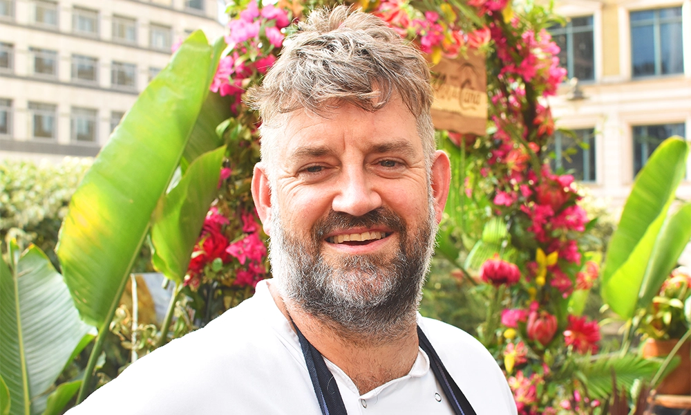 Executive head chef at Boisdale, Andrew Donovan - image by Jon Massey