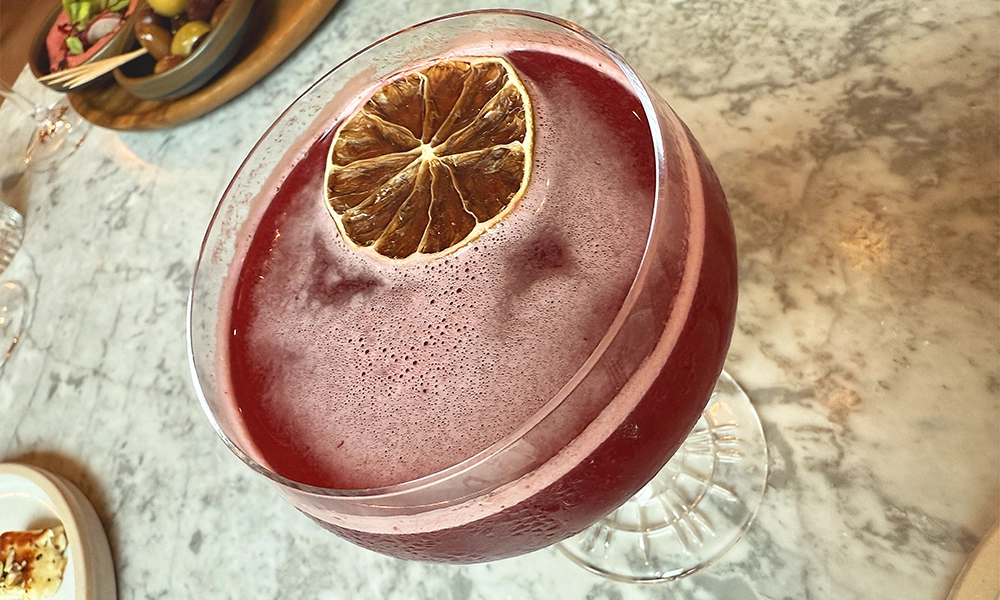 Brother Marcus' Marvo Daiquiri blends rum and blackberry - image by Jon Massey