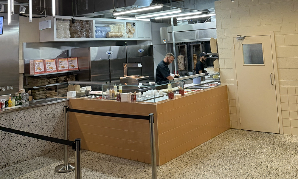 Pittagoras operates at Wharf Kitchen in Canary Wharf - image by Jon Massey