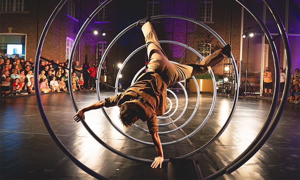 Turning Worlds will take place on Greenwich Peninsula - image by Frank Emmers