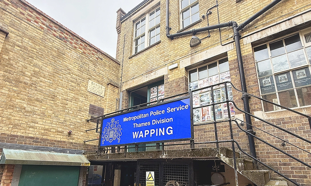 The Thames River Police Museum is locate at Wapping Police Station - image by Jon Massey / Wharf Life