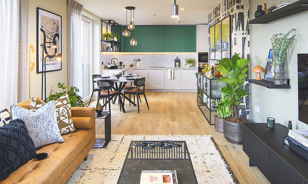 A show apartment at the development - image by Berkeley Group
