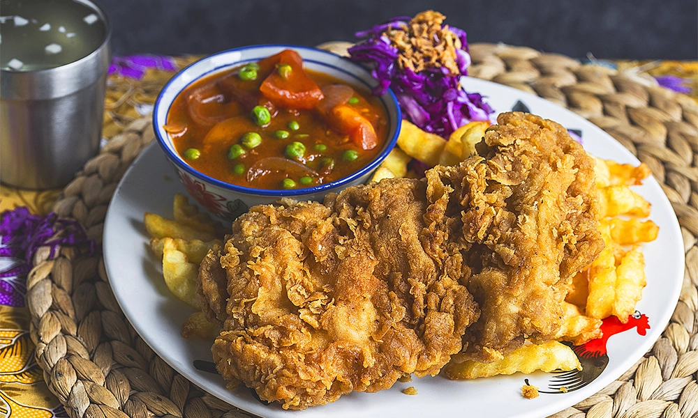 Hainanese Chicken Chop will be available at the restaurant - image by Ong Lai Kopitiam