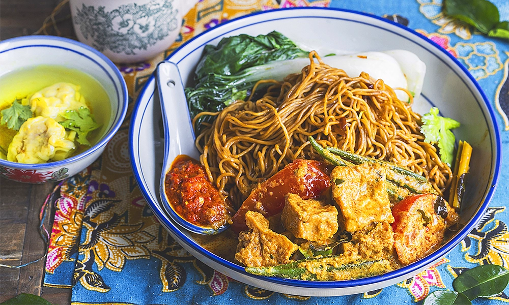 The restaurant will offer plenty of vegan options, including Kolo Mee with tofu and okra - image by Ong Lai Kopitiam