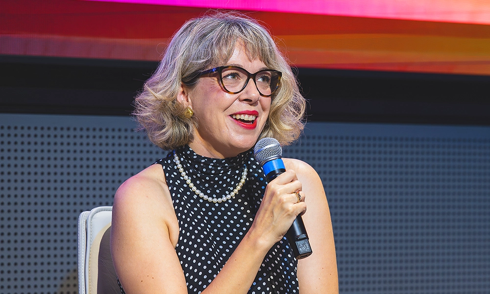 Ivana says she wanted to tell a story about how we're all locked in ourselves- image by Ale Di Padova / EBRD