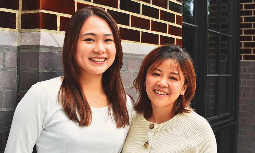 Café Seek founders Emily Leung, left, and Pinky Chan at their Harbord Square bakery - image by Jon Massey / Wharf Life