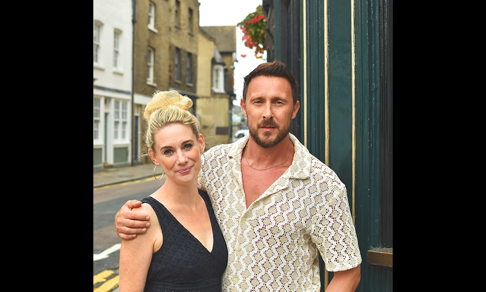Kellie Shirley and Peter Caulfield star in Two at Greenwich Theatre - image by Jon Massey / Wharf Life