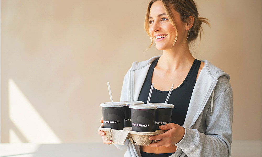 Daniel hopes grabbing a shake will become like grabbing a coffee - image by Supershakes