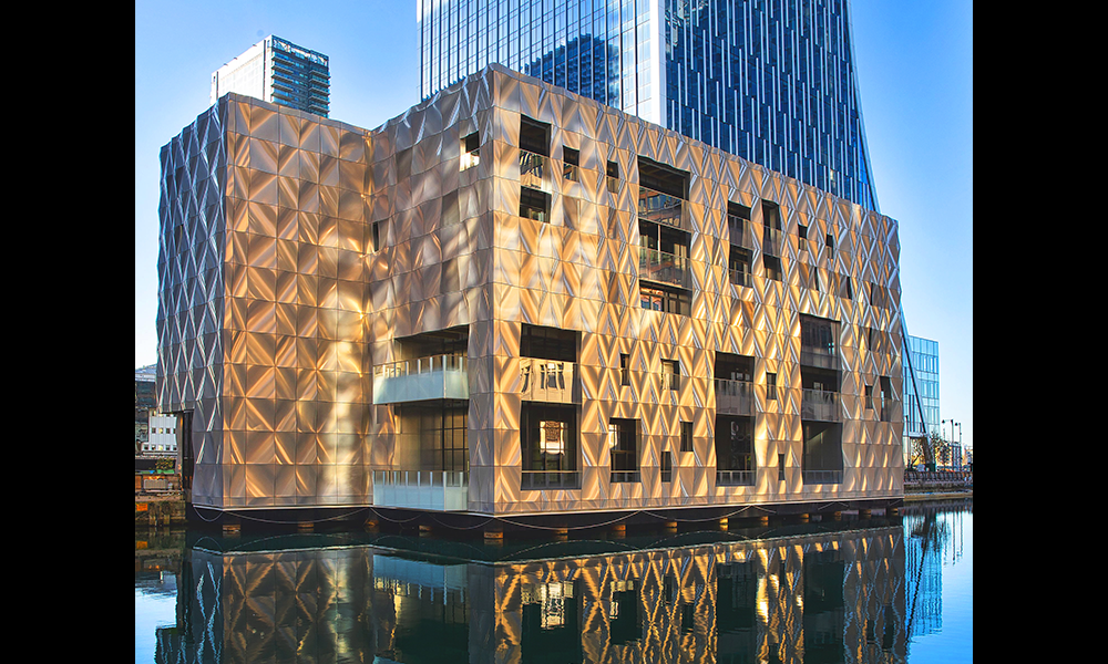 12 Bank Street in Canary Wharf will soon be home to Amazing Grace - image by K&G Hospitality
