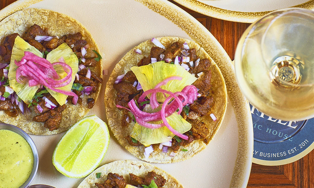 Tacos at The Clem - image by Craft Beer Co