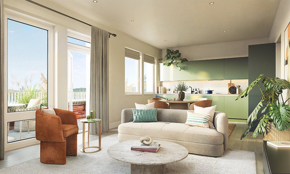 The development is part of a 2.5million regeneration project - image supplied by Peabody
