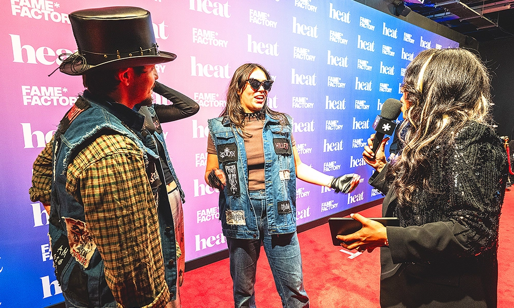 Celebrities get to walk the red carpet as part of the experience - image by Fame Factory