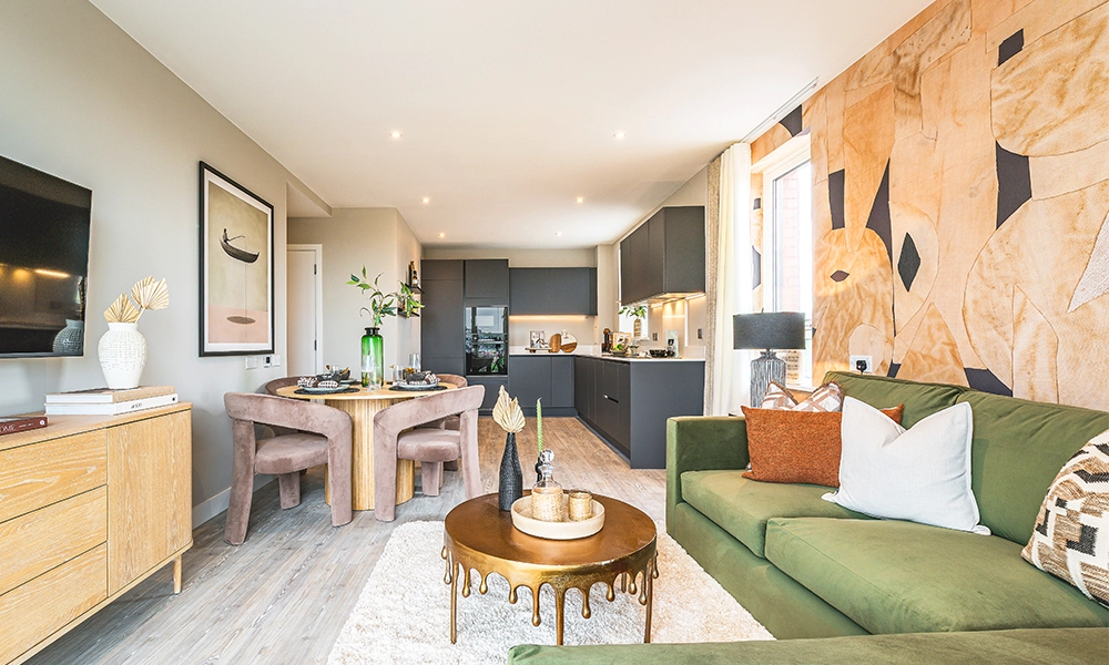 A show home at Dagenham Green in east London - image supplied by The Hill Group
