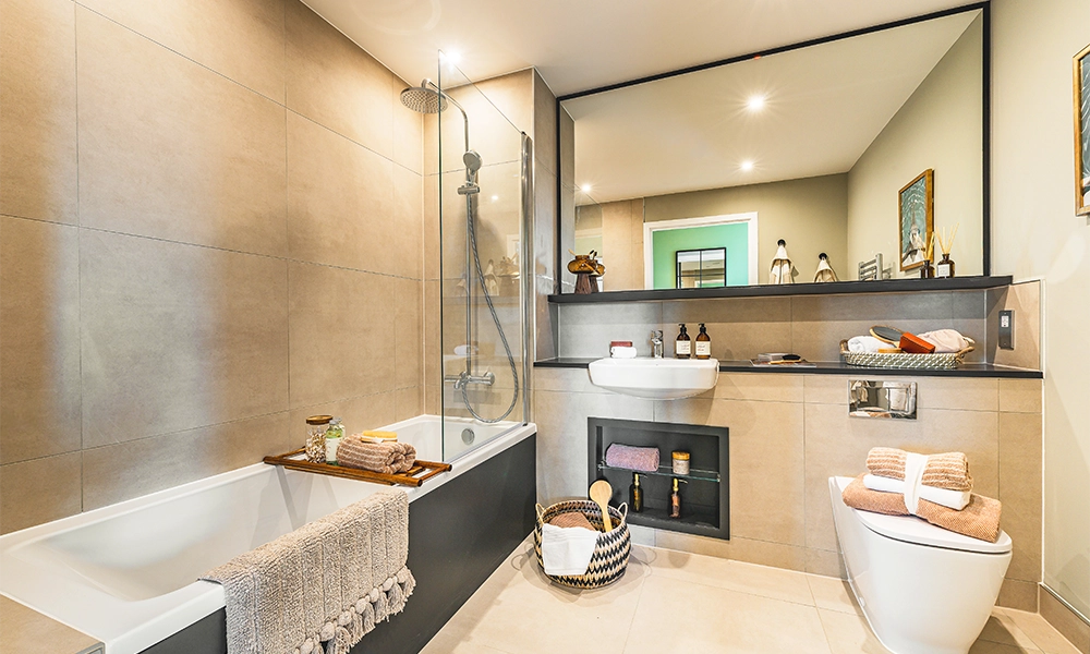 Apartments come with fully fitted kitchens and bathrooms - image supplied by The Hill Group