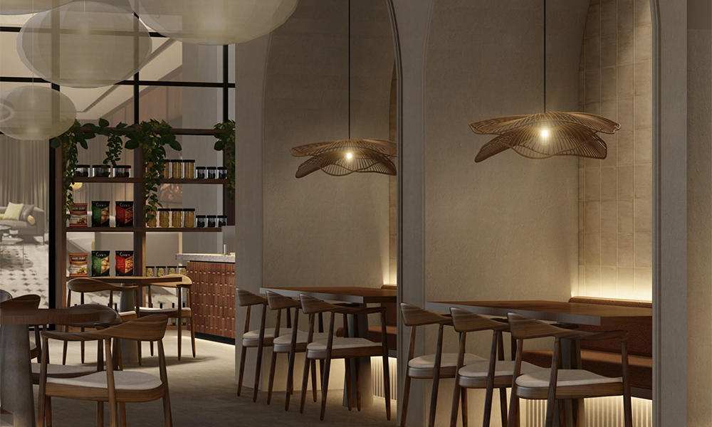 The new venue at Canada Water will take elements from both The Pear Tree and The Barn - image by Black Ivy Design