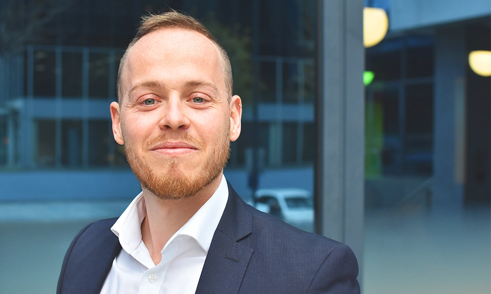 Arion Tsapis, programme and project manager at Springboard - image by Jon Massey / Wharf Life