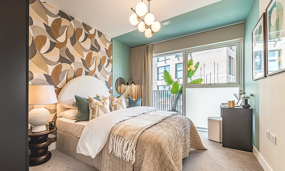 The development is located just over the Thames from Kew Gardens - image supplied by The Hill Group