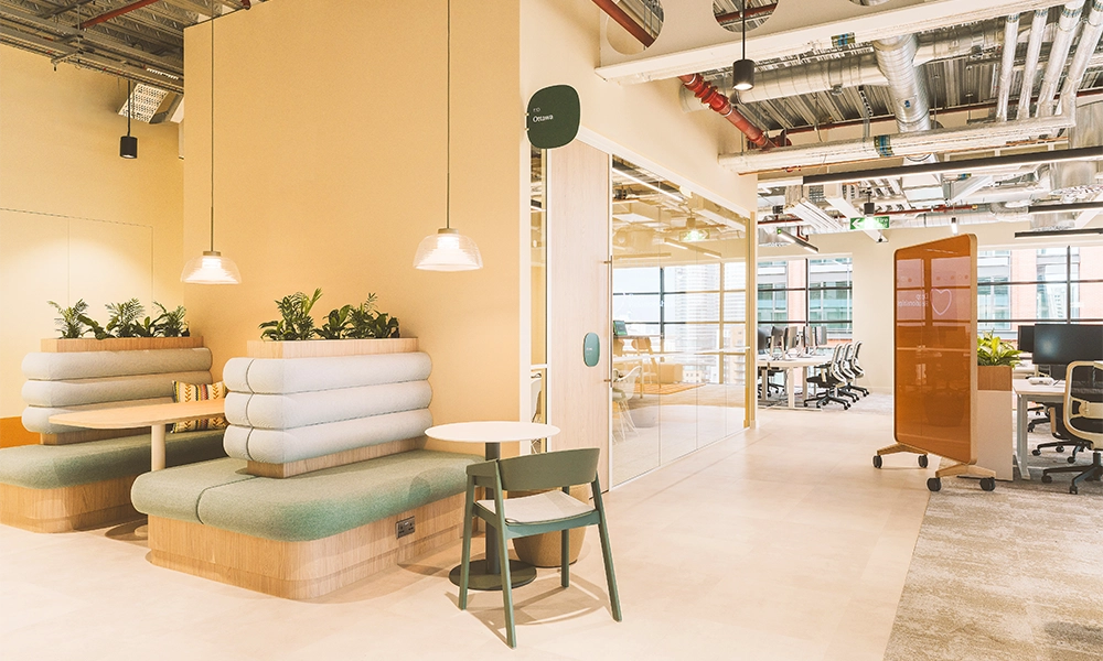 The bank's new space features plenty of break-out areas and meeting rooms - image supplied by Zopa
